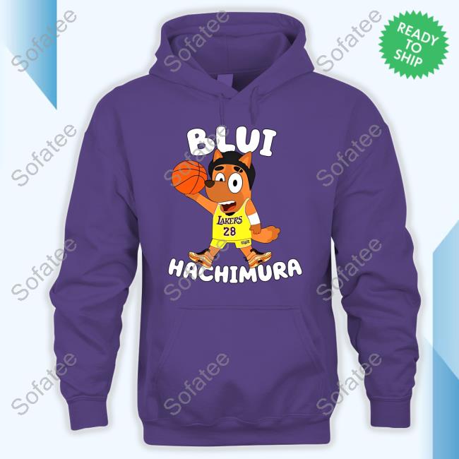Blui Hachimura Bluey Los Angeles Lakers shirt, hoodie, sweater